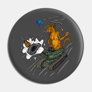 Tank Kitty Pin