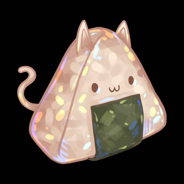 Cute Cat Onigiri by Claire Lin