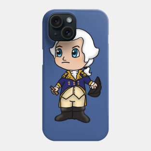 Chibi George Washington - Small Design Phone Case