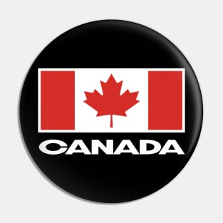 Canada Flag Graphic Pin