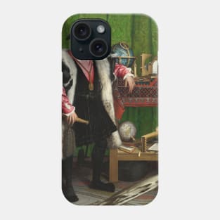 The Ambassadors by Hans Holbein the Younger Phone Case