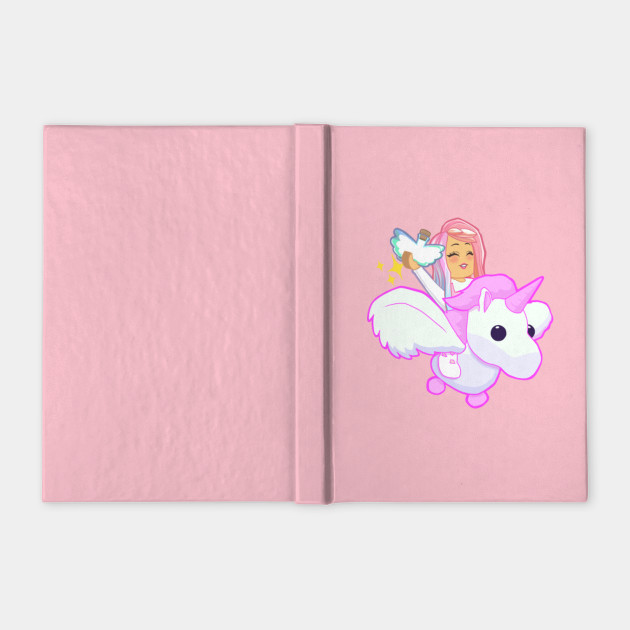 Adopt Me Pink Flying Unicorn Adopt Me Notebook Teepublic - roblox adopt me fanart
