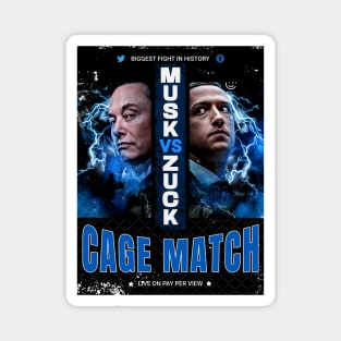 Musk vs Zuck Magnet