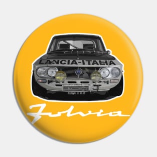 Fulvia Rally 71 (Dark) Pin