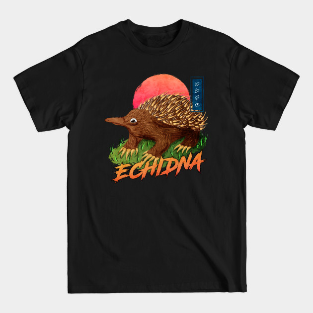 Disover Echidna - Black - Echidna - T-Shirt