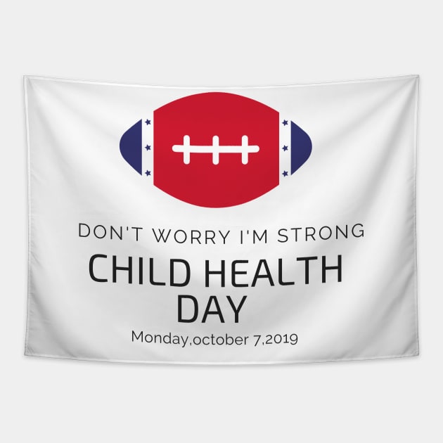 child health day,i m strong Tapestry by GloriaArts⭐⭐⭐⭐⭐