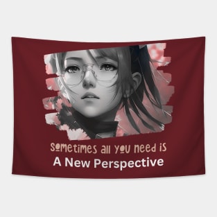 Sometimes all you need is a New Perspective (spectacles) Tapestry