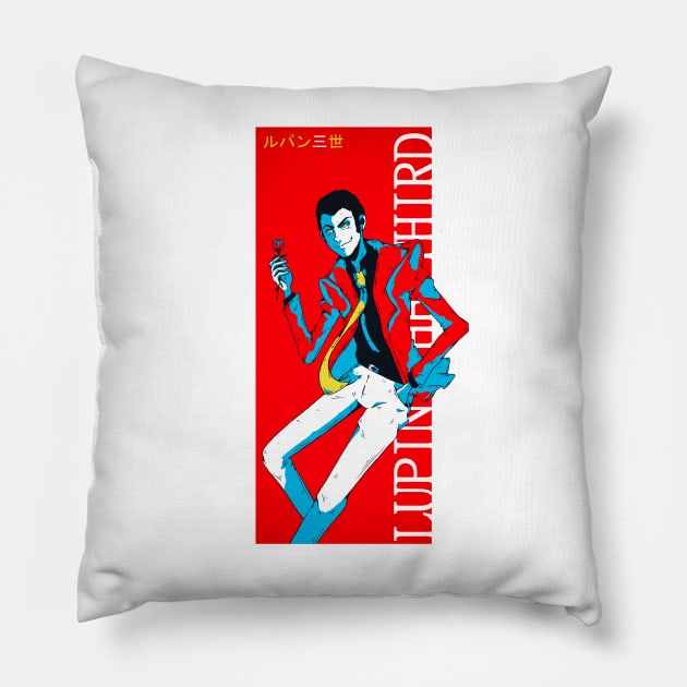 Lupin the Third Pillow by Chofy87