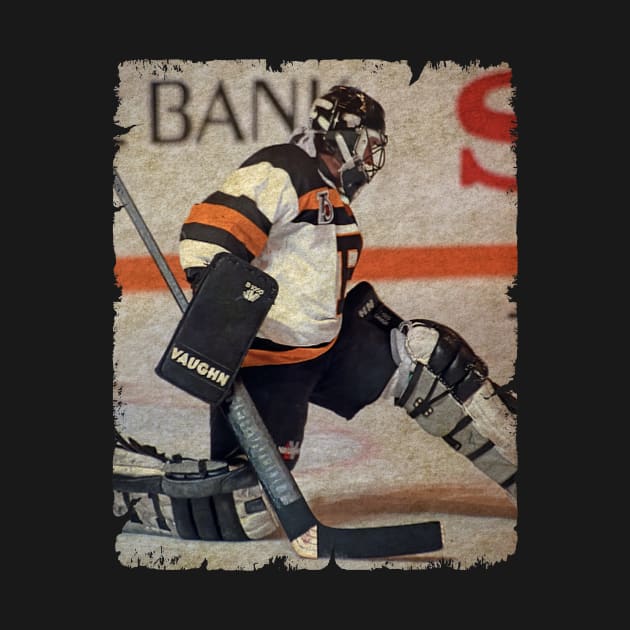 Daniel Berthiaume, 1992 in Boston Bruins (3.16 GAA) by Momogi Project