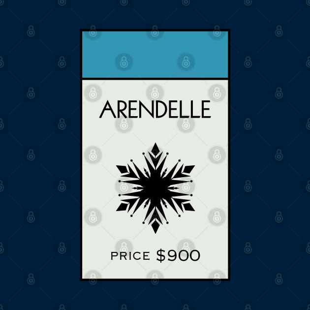 Arendelle Location Card by huckblade