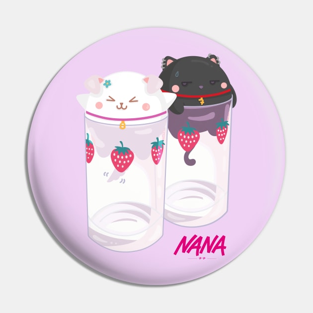 Nana & Hachi - Kawaii version Pin by Lani89