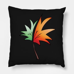 Maple Leaf - Changing of the seasons Pillow