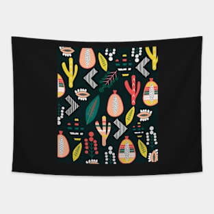 Abstract modern desert pattern Tapestry