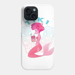 tiki mermaid Phone Case