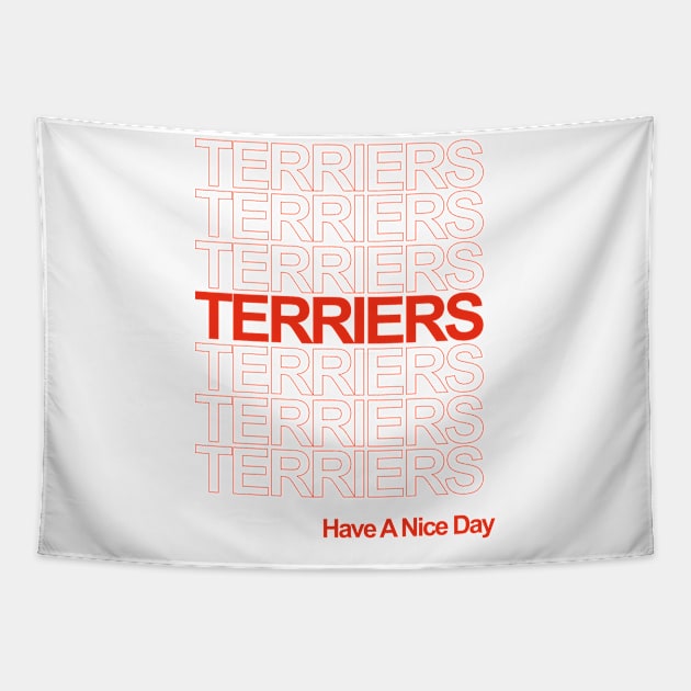 Thanks Terriers Tapestry by xristiantj