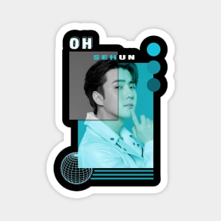 Kpop Design Sehun EXO [ Don't Fight The Feeling ] Magnet