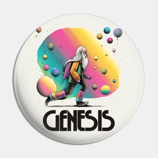 Genesis  - - - Original Fan Art Pin