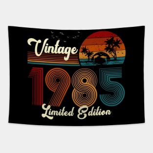 Vintage 1985 Shirt Limited Edition 35th Birthday Gift Tapestry