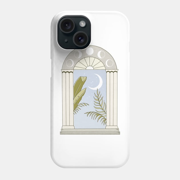 Moon Arch Phone Case by Barlena