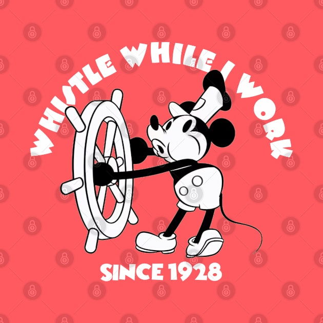 Whistle While I Work WH by PopCultureShirts