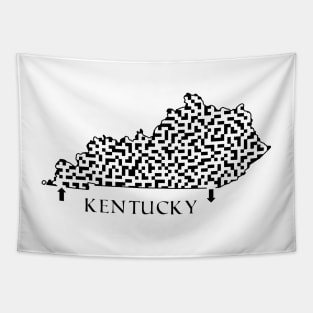 State of Kentucky Maze Tapestry