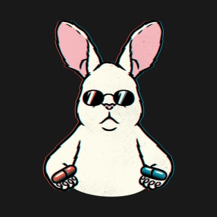 Follow The White Rabbit by Tobe Fonseca T-Shirt
