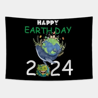 happy earth day 2024 gift april 22 Cute Teacher  Lover Rainbow Tapestry