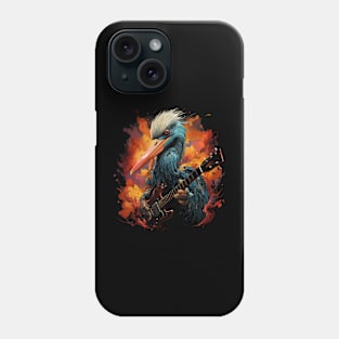 Stork Playing Guitar Phone Case