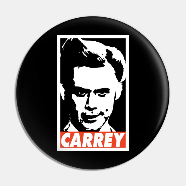 Carrey Pin by Nerd_art