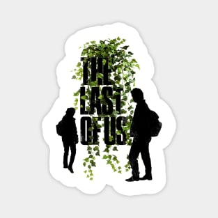 The Last of us Ellie and Joel Print Magnet