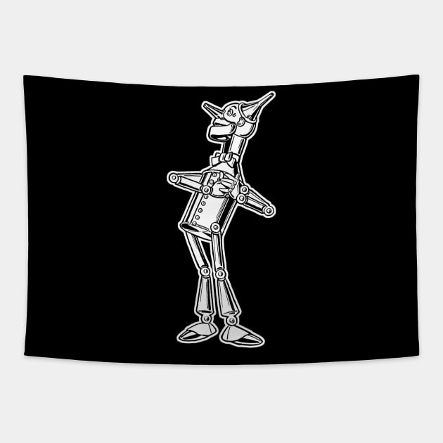 Tin Woodman Tapestry by Oolong