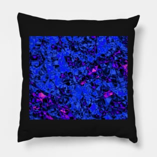 Pink and Blue Glass Pillow