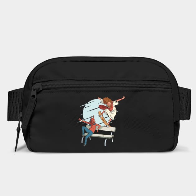 Skateboarding Jesus by Cosmo Gazoo