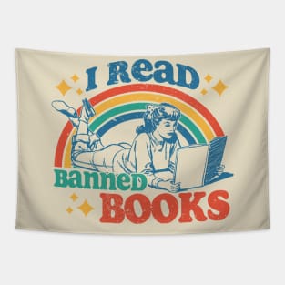 I Read Banned Books Tapestry