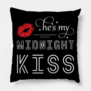 He Is My Midnight Kiss Pillow