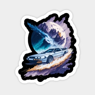 DMC DeLorean Art Magnet