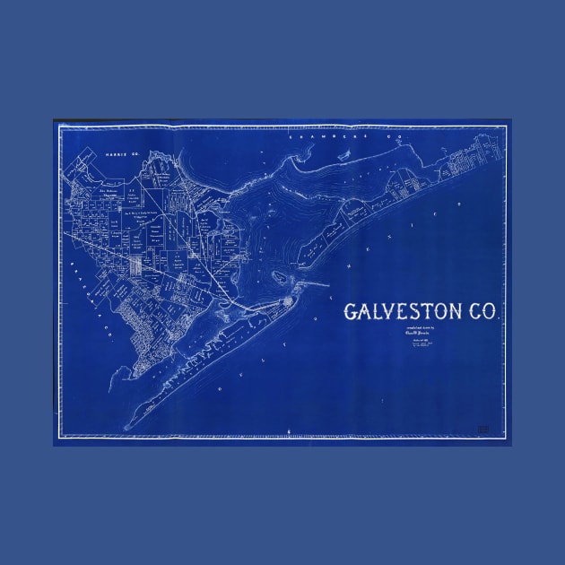 Map of Galvestion by JonHerrera