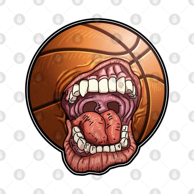 screaming mouth, basketball, March, Madness by HEJK81