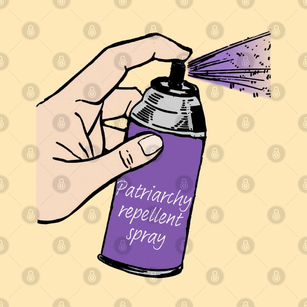 Patriarchy repellent spray by punderful_day