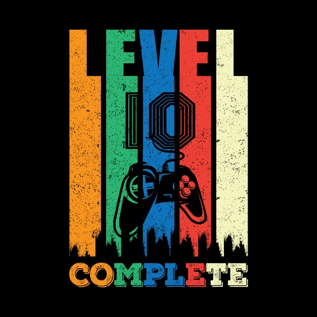 10th Birthday Level 10 Complete Gamer Gift by SinBle