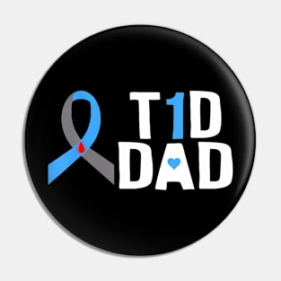 Diabetes Awareness Diabetic Type 1 Pin