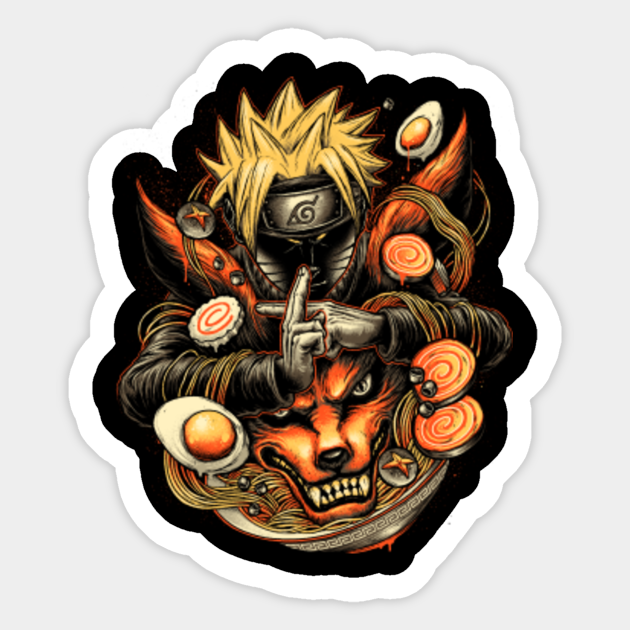 Power of Ramen Anime Sticker