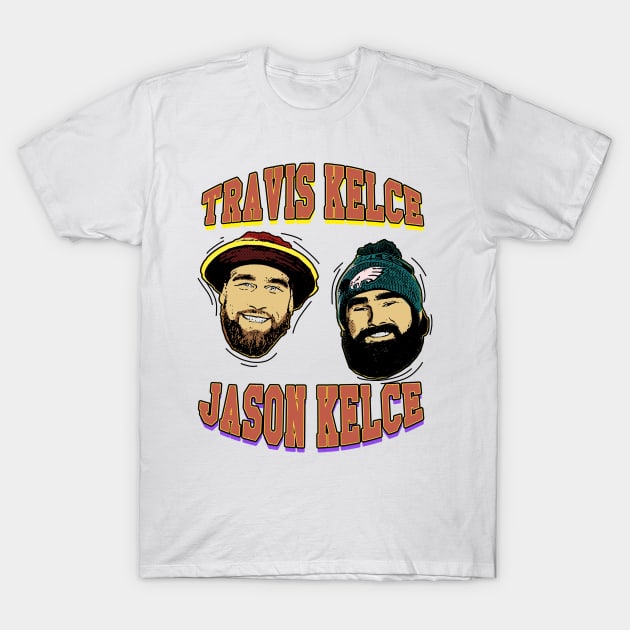 Discover Travis Kelce and Jason Kelce SuperBowl Champion Shirt, Football Shirt