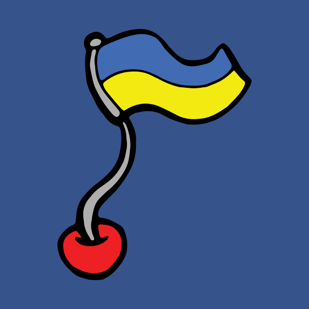 Ukraine Flag by VANDERVISUALS