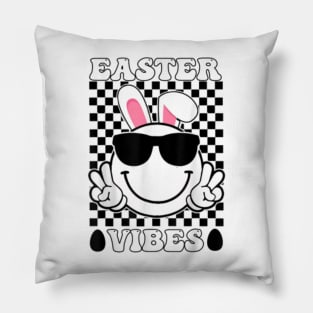 For Girl Women 2024 Funny Easter Day Pillow