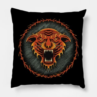 Tiger tattoo Pillow