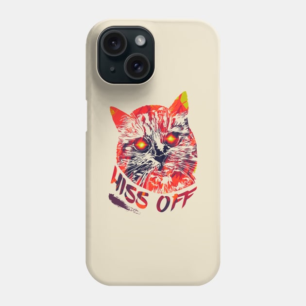 Hiss off Phone Case by Frajtgorski