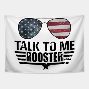 Talk To Me Rooster Tapestry