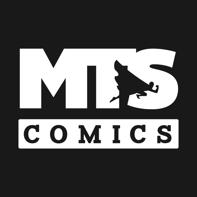 MTS White Logo by MTS Comics