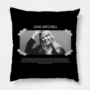 Joni Mitchell Pillow